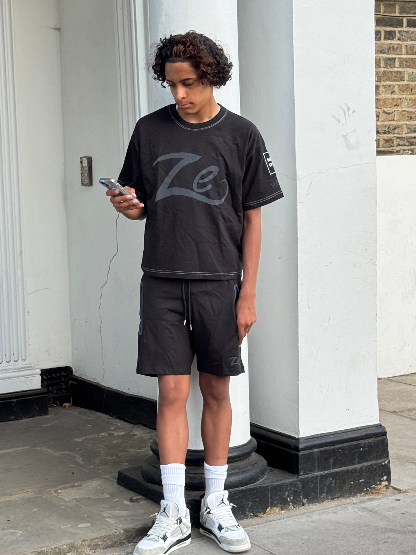 Oversized Premium Reflective Unisex T-Shirt: "Shine"