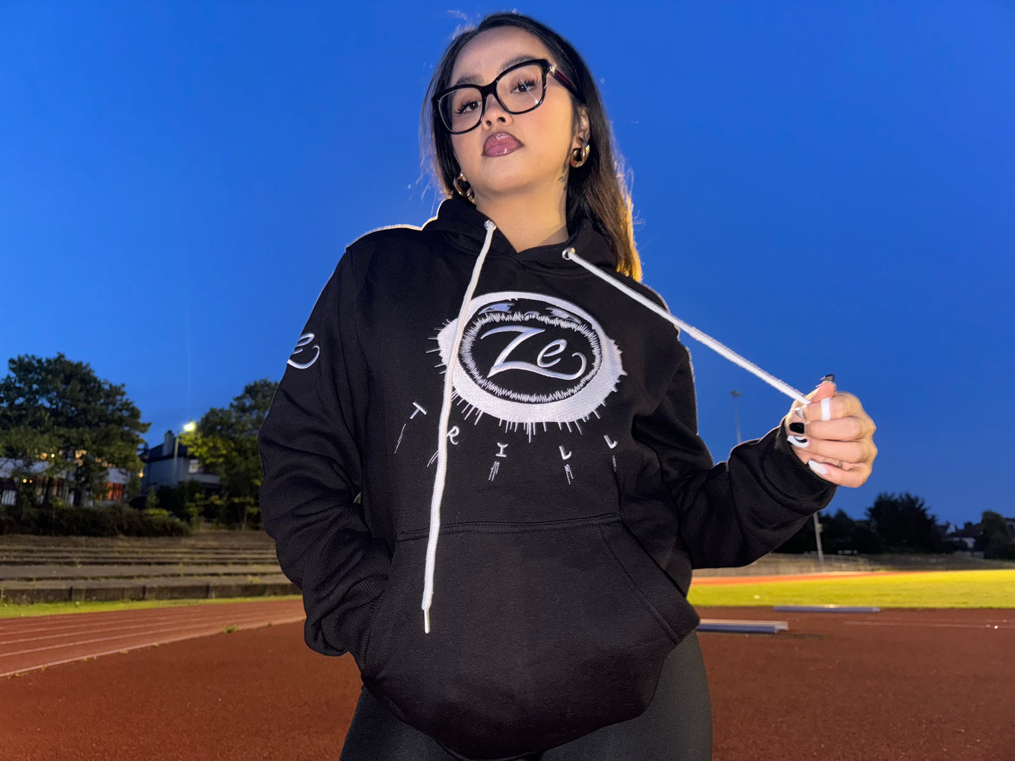 ZeTrillo "Be Great" Hoodie (Black)