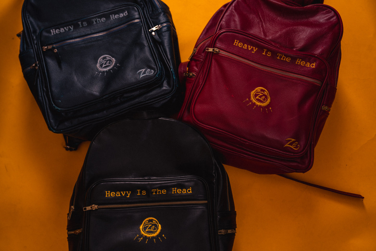 Pure Leather Bag - Heavy Is The Head